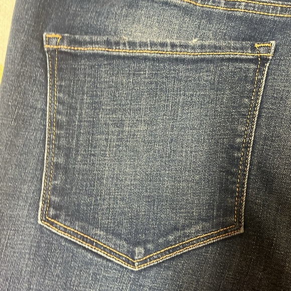 Old Navy slightly distressed Rockstar super skinny high rise jeans size 16 tall. - Picture 13 of 14